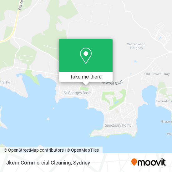 Jkem Commercial Cleaning map