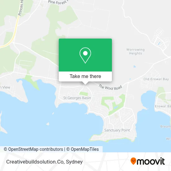 Mapa Creativebuildsolution.Co