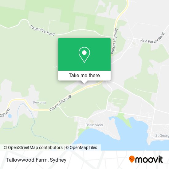 Tallowwood Farm map