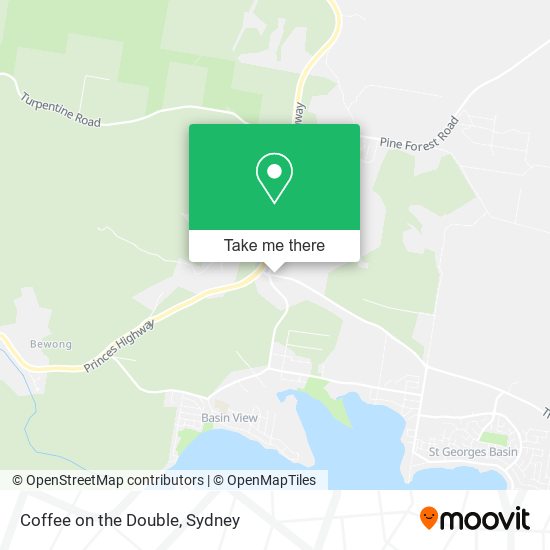 Coffee on the Double map