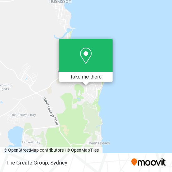 The Greate Group map