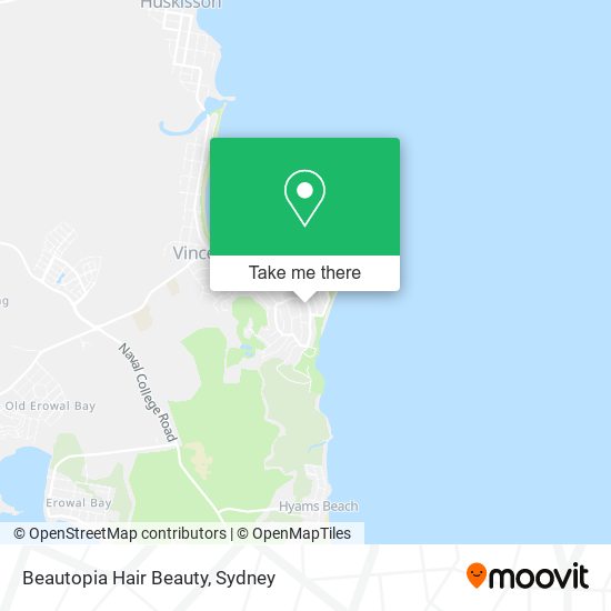 Beautopia Hair Beauty map