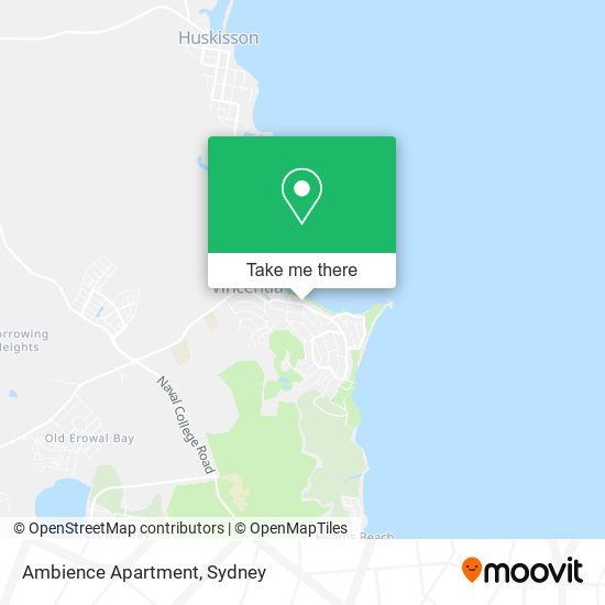 Ambience Apartment map