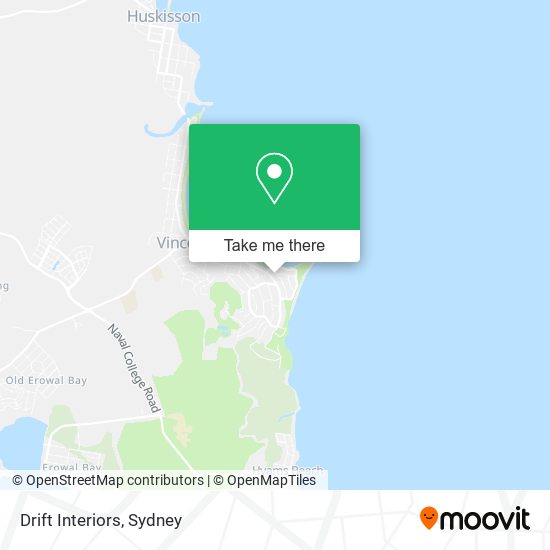 Drift Interiors map