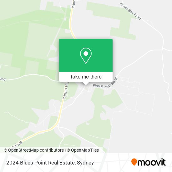 2024 Blues Point Real Estate map