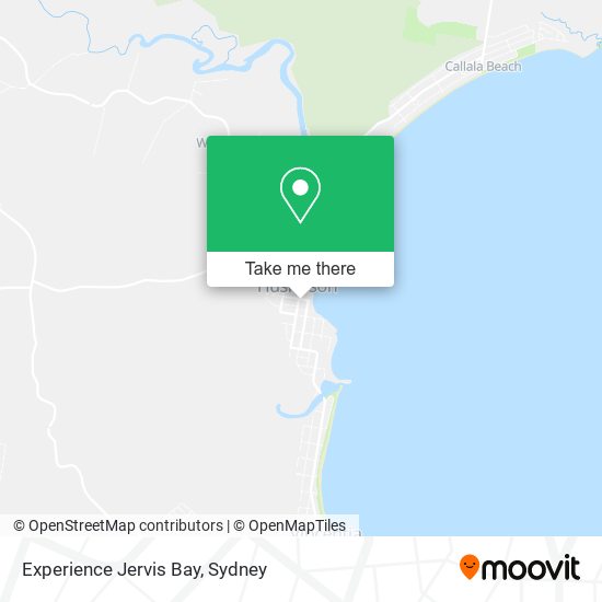 Experience Jervis Bay map