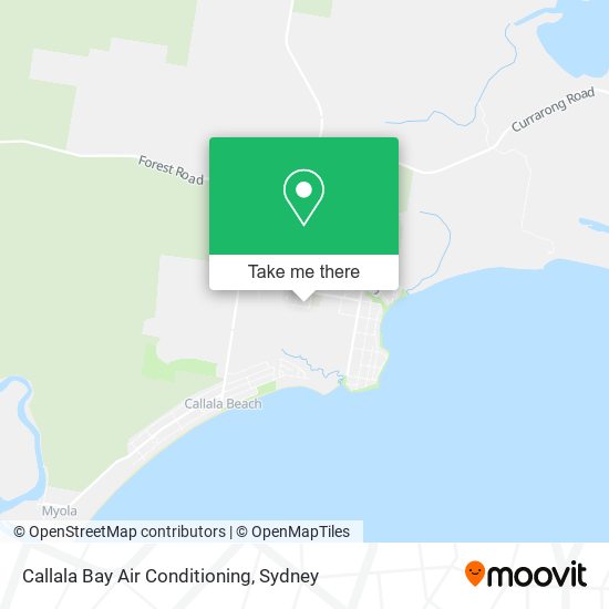 Callala Bay Air Conditioning map