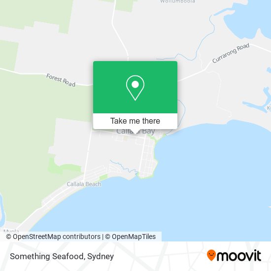 Something Seafood map