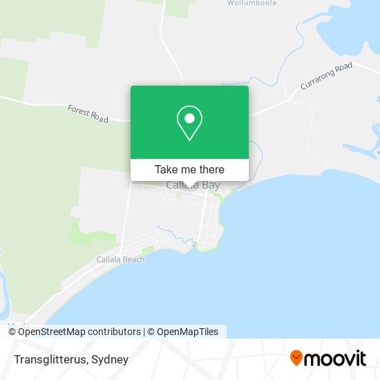 Transglitterus map