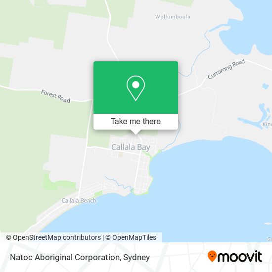 Natoc Aboriginal Corporation map