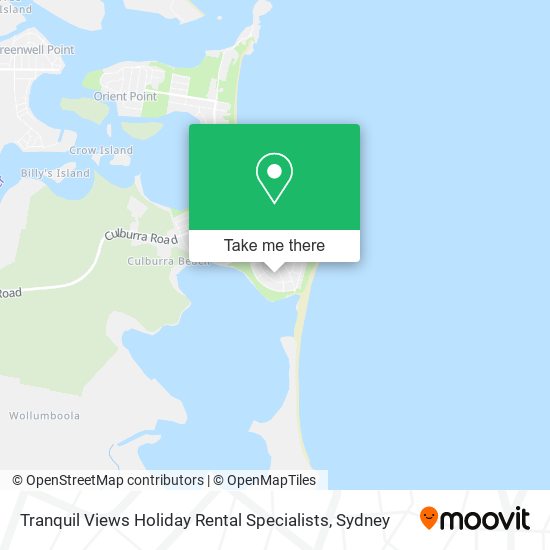 Tranquil Views Holiday Rental Specialists map