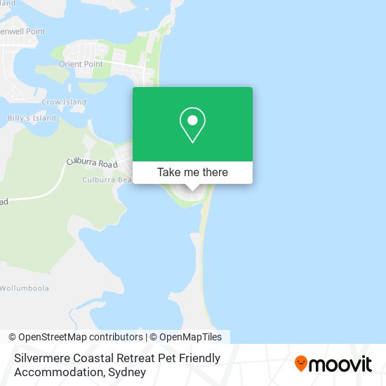 Silvermere Coastal Retreat Pet Friendly Accommodation map