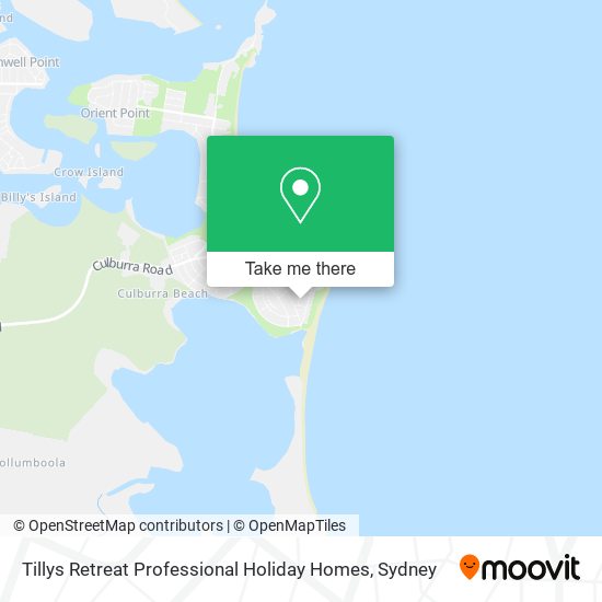 Tillys Retreat Professional Holiday Homes map