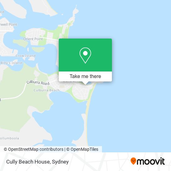 Cully Beach House map