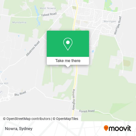 Nowra map