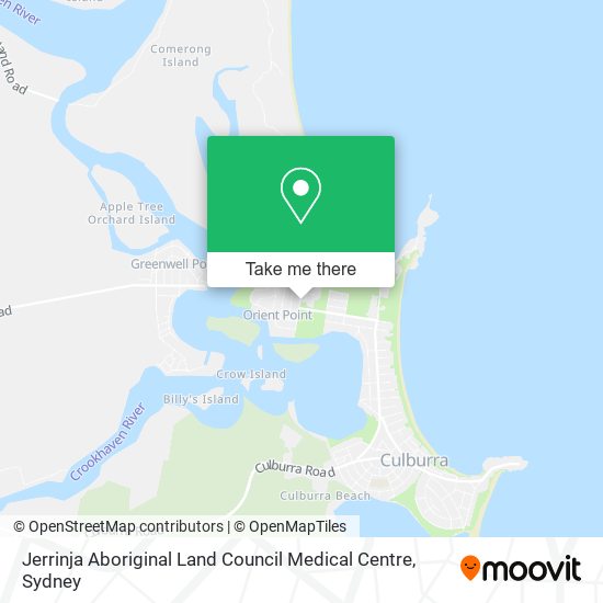 Jerrinja Aboriginal Land Council Medical Centre map