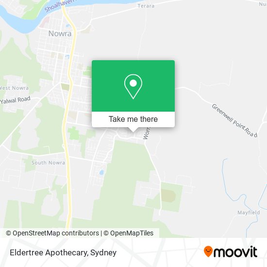 Eldertree Apothecary map