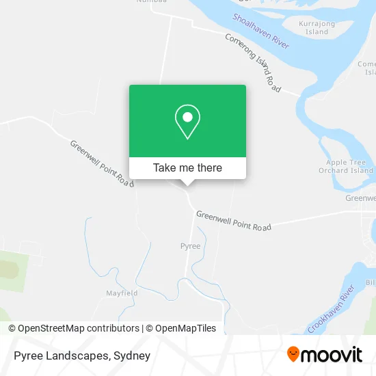 Pyree Landscapes map