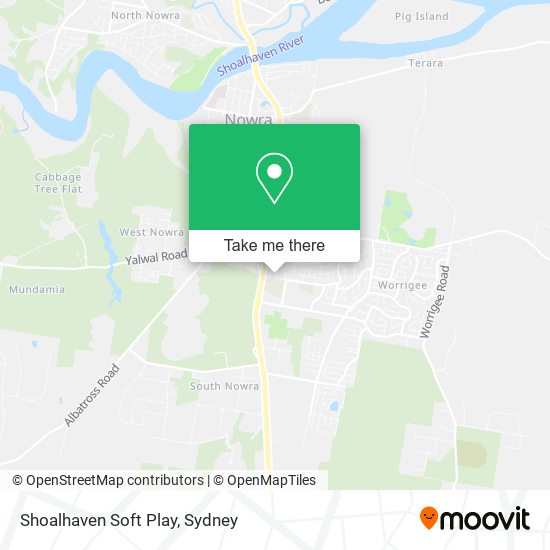 Shoalhaven Soft Play map