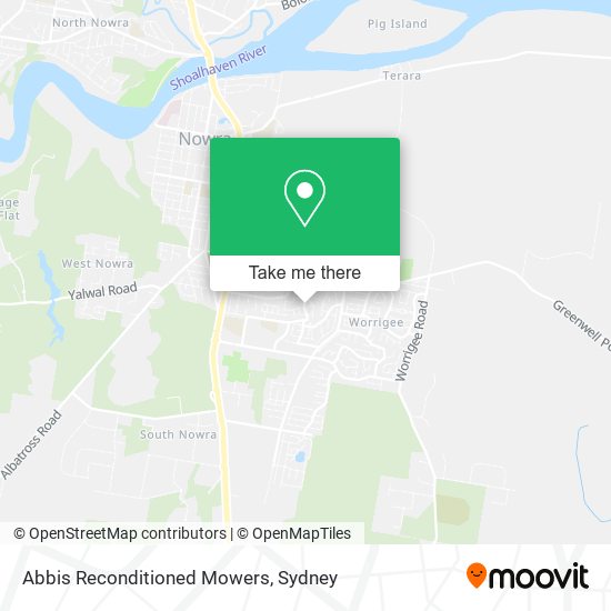 Abbis Reconditioned Mowers map