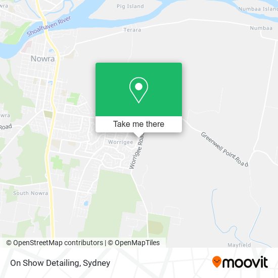On Show Detailing map