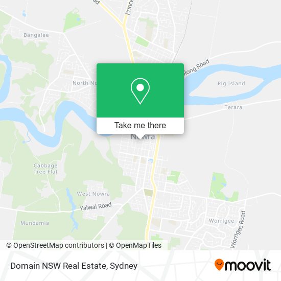 Mapa Domain NSW Real Estate