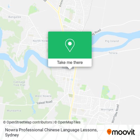 Mapa Nowra Professional Chinese Language Lessons