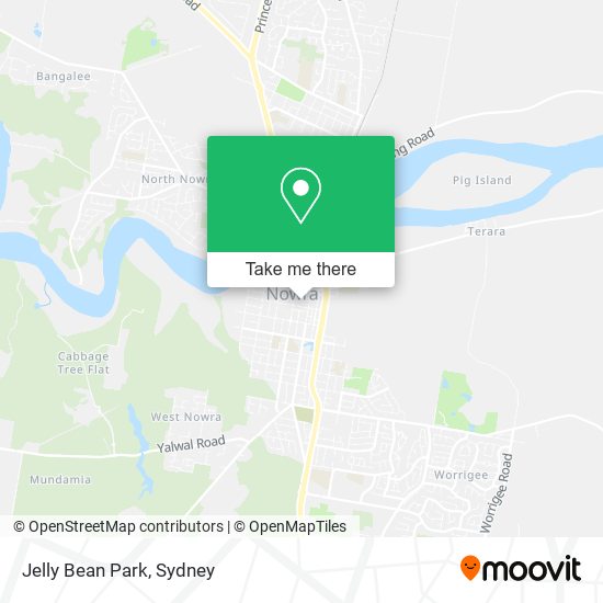 Jelly Bean Park map