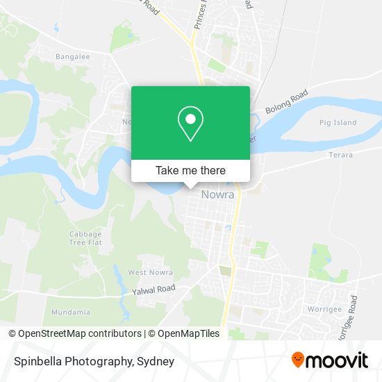 Spinbella Photography map