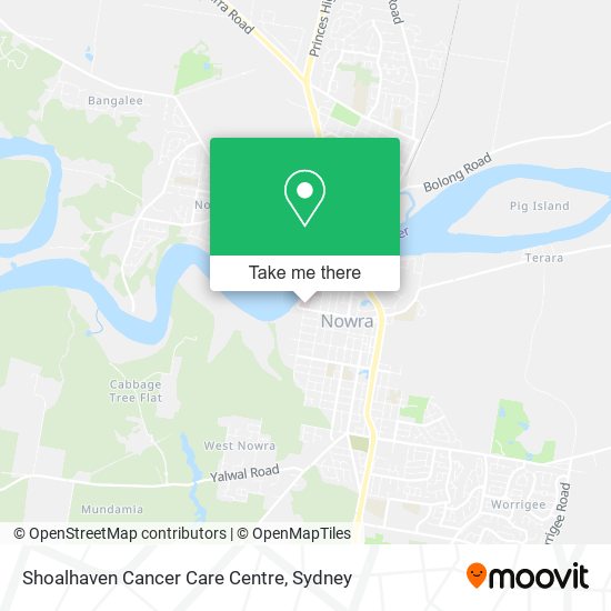 Shoalhaven Cancer Care Centre map