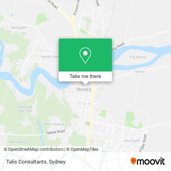 Talis Consultants map