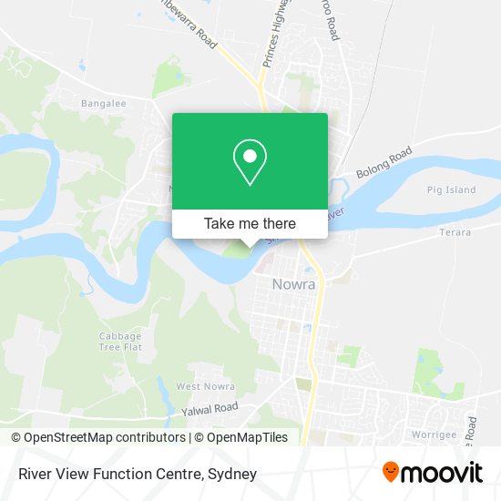 River View Function Centre map