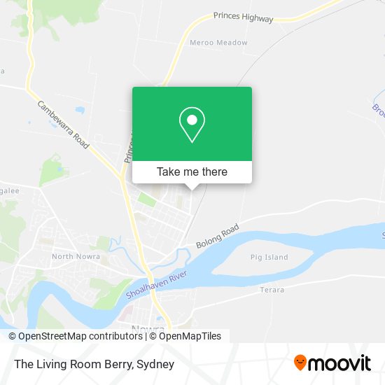 The Living Room Berry map