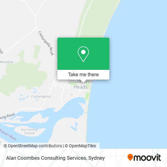 Alan Coombes Consulting Services map