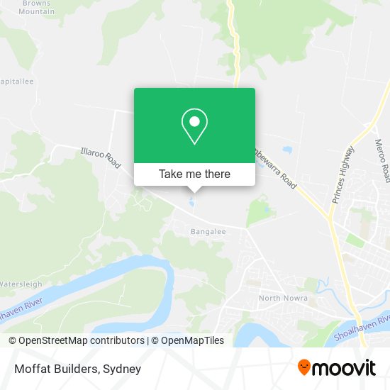 Moffat Builders map