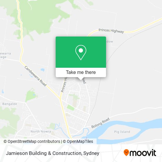 Mapa Jamieson Building & Construction