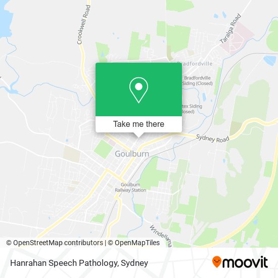 Hanrahan Speech Pathology map