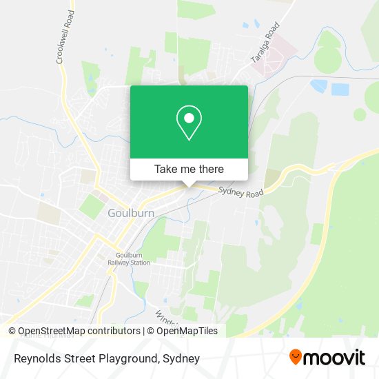 Reynolds Street Playground map