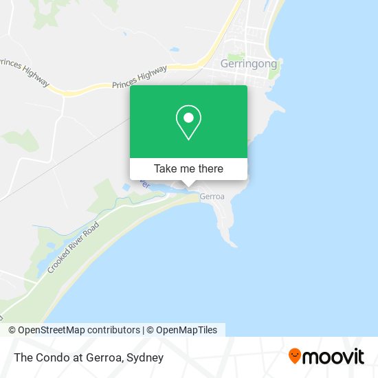 The Condo at Gerroa map