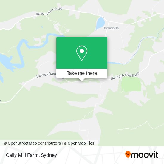 Cally Mill Farm map