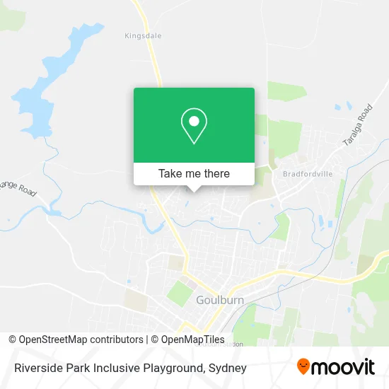 Riverside Park Inclusive Playground map