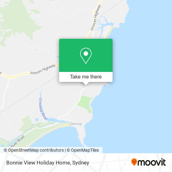 Bonnie View Holiday Home map