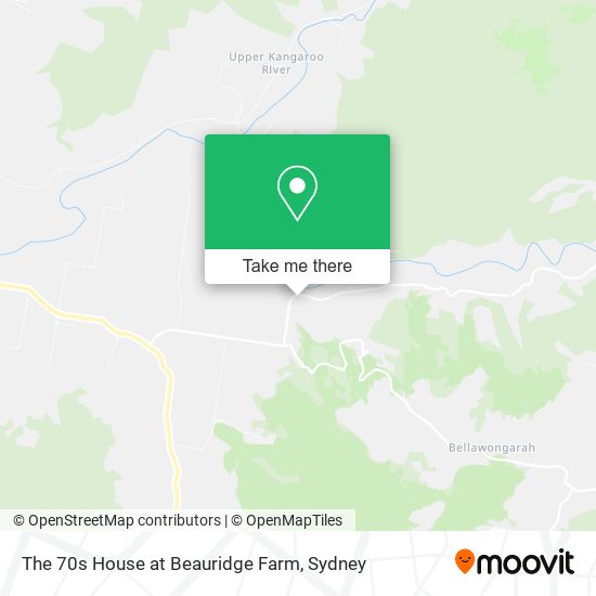The 70s House at Beauridge Farm map