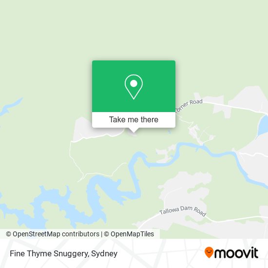 Fine Thyme Snuggery map