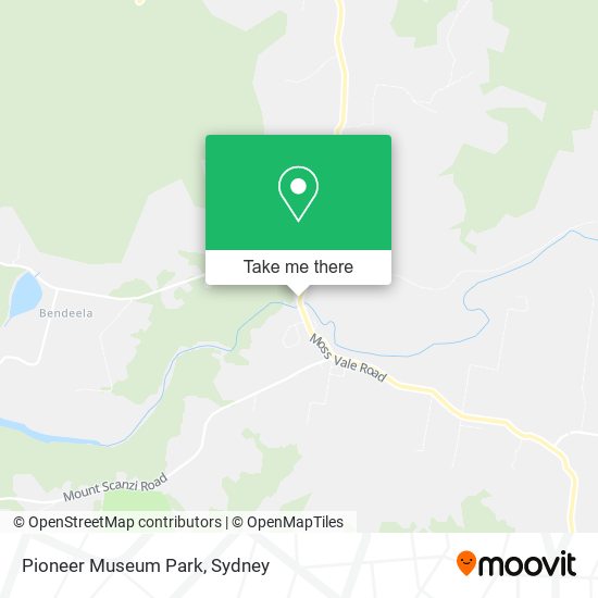 Pioneer Museum Park map