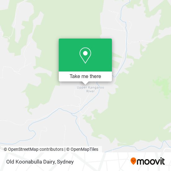 Old Koonabulla Dairy map