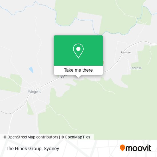 The Hines Group map