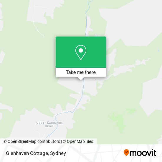 Glenhaven Cottage map