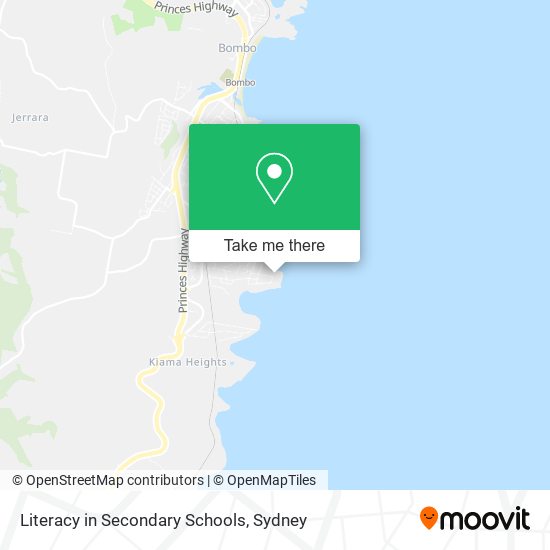 Literacy in Secondary Schools map