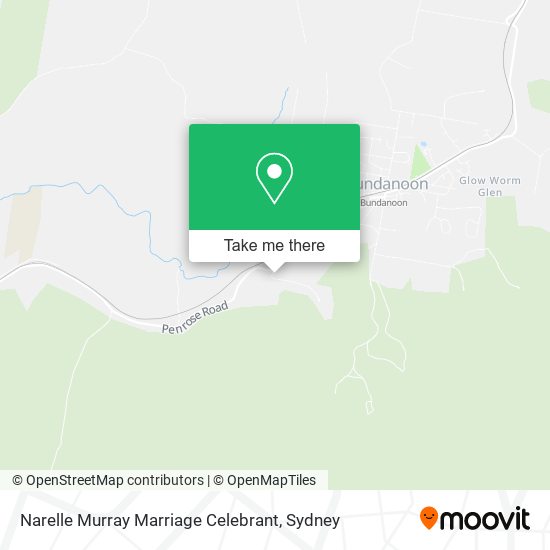 Narelle Murray Marriage Celebrant map